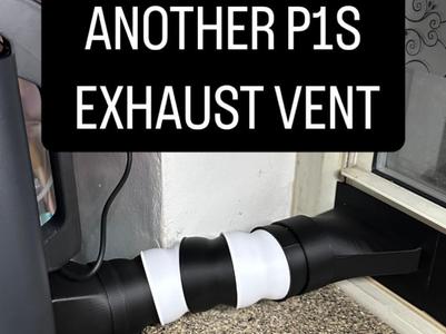 Another P1S/X1C Exhaust Vent with flexitube