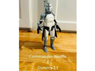 Commander Wolffe X Dummy 13 (Helmet and Kama)