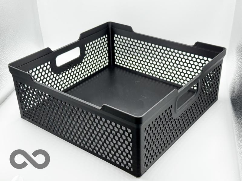 230x230mm Square Stacking basket with Handles