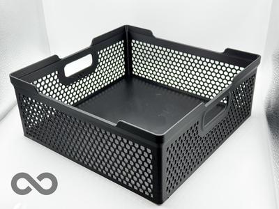 230x230mm Square Stacking basket with Handles