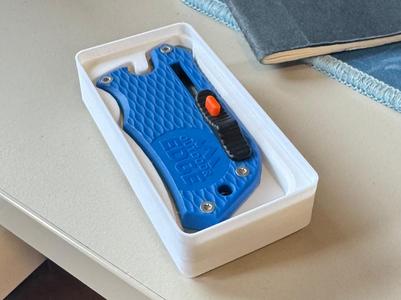 Gridfinity 2x1 Sidewinder Razor‑Blade Tool Holder!