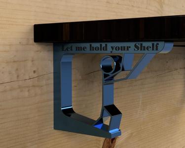 Shelf hold by Sticky