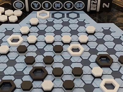 YINSH BOARD GAME - Bookcase Edition