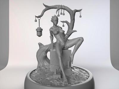 Orchid Dryad