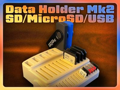 Data Holder Mk2 (SD/MicroSD/USB)