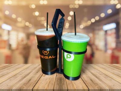 Large Drink Cup Caddie / Carrier