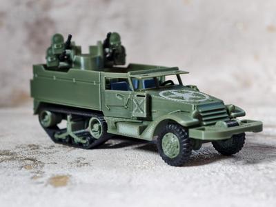 M16 AA-GUN ADD-ON HALF-TRACK 1:64 SCALE KIT CARD