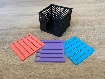 Checklist Stencil Sticker Organizer