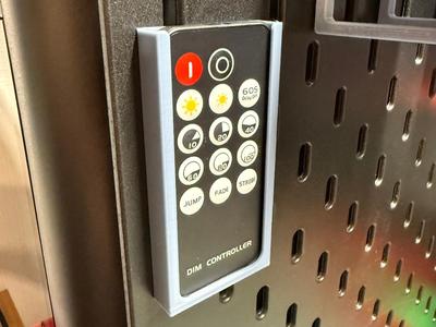 LED remote control holder for SKADIS