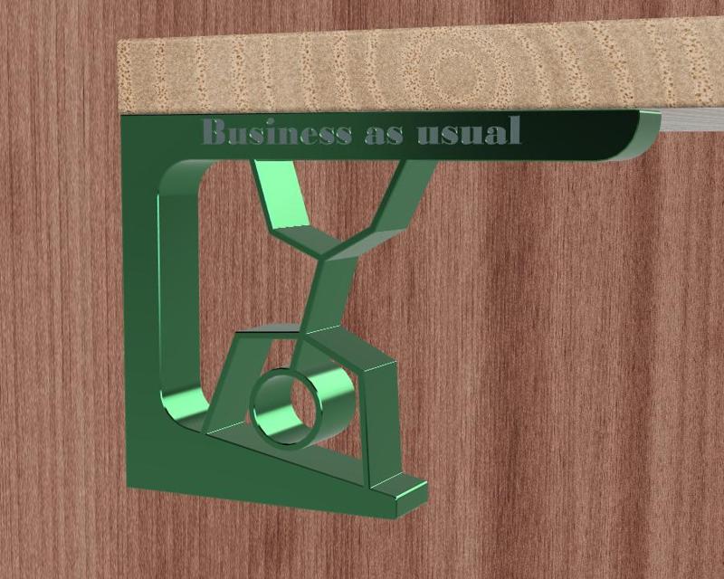 Shelf hold by Sticky V3