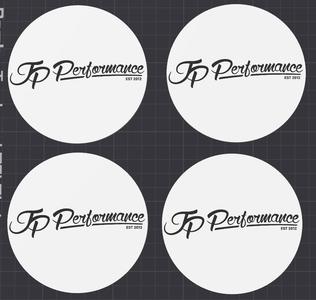JP Performance Logo Coaster Untersetzer