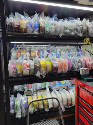 Filament Storage Rack for mounting on a flat surface
