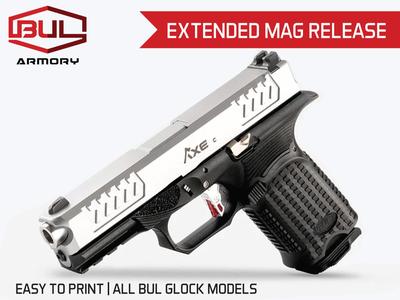Bul Armory Extended Magazine Release /Glock Series
