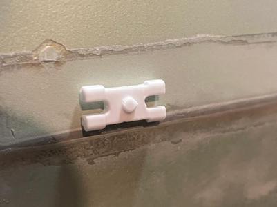 VW body trim clip