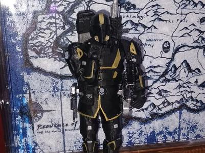 Dummy 13 Helldivers Armor with weapons slots