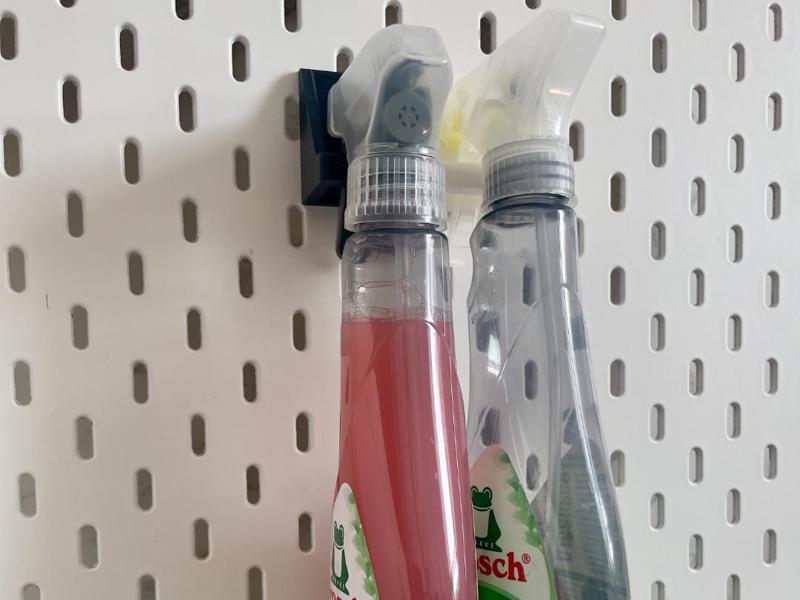 Spray Bottle holder for Skadis Garant Holex Wall