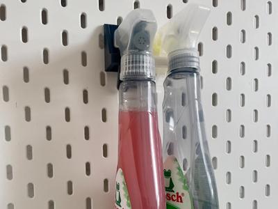 Spray Bottle holder for Skadis Garant Holex Wall