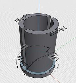 Kobra 2 Neo filament holder plugs