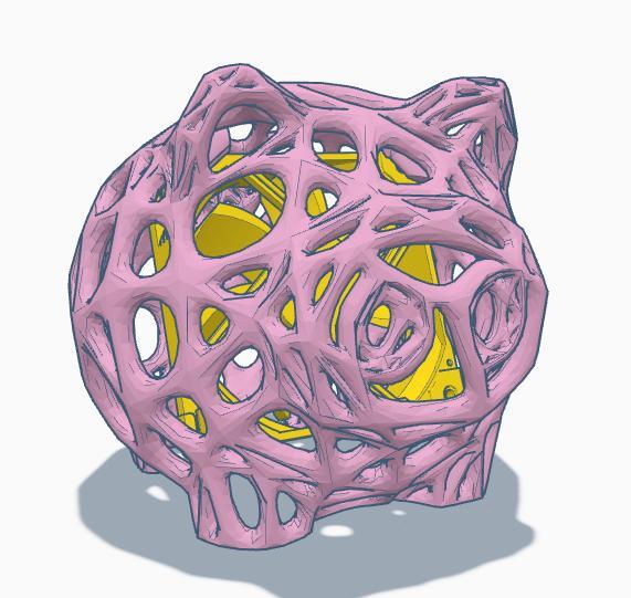 VORONOI PIG 90MM PC FAN CASE