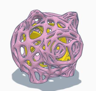 VORONOI PIG 90MM PC FAN CASE