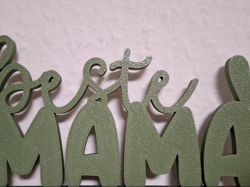 Display Stand "Best Mom/Grandma" Mother's Day