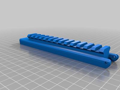 AR-6 Stinger 2 magazine cover with Picatinny