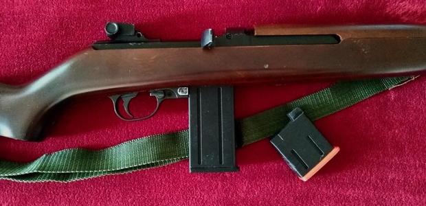 Airsoft spring-powered M1-30 carbine magazine