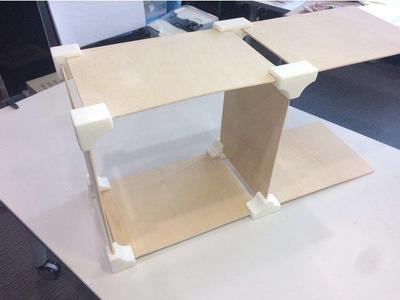 Plywood Box Joint (3mm thick)