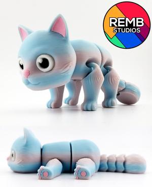 Cute Flexi Cat | Articulated Cat