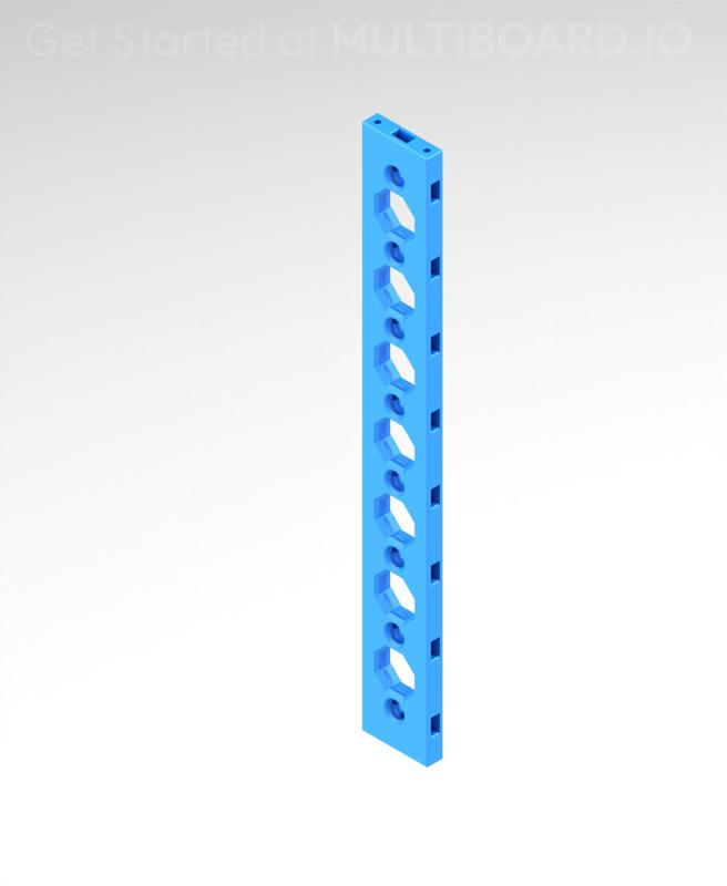 9mu Mid Hole I - Multiboard Beam
