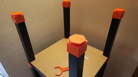 IKEA Lack Table Foot with leveling screw   