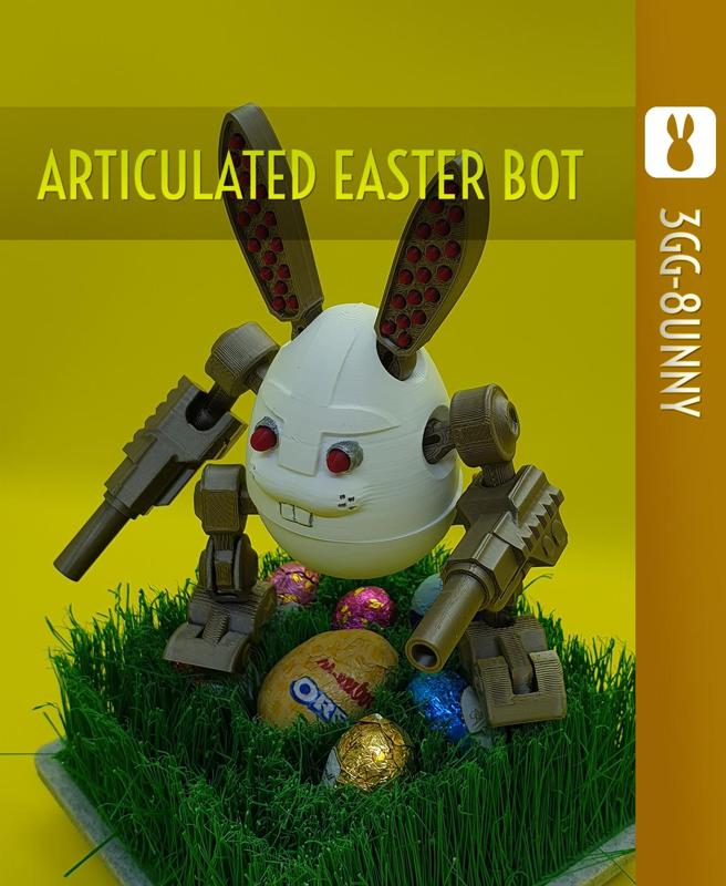 Articulated Easter Bot — 3GG-8UNNY