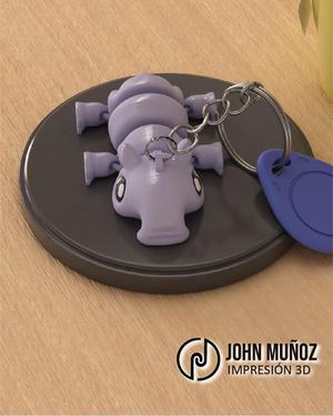 Tapir baby - Articulated Version & Keychain