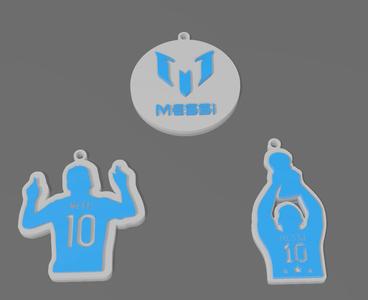 COMBO - LLAVEROS MESSI