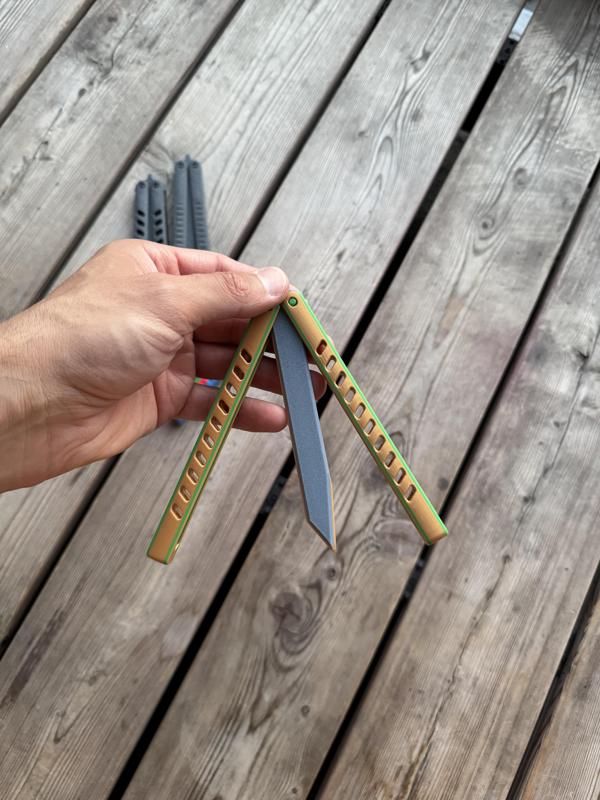 JP Defence Fidget Balisong Butterfly Knife