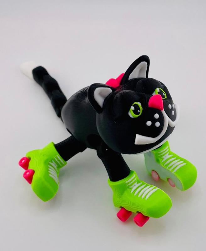 Cat Roller Skate Flexi