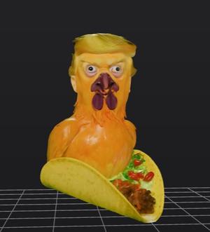 Trump Chicken Taco