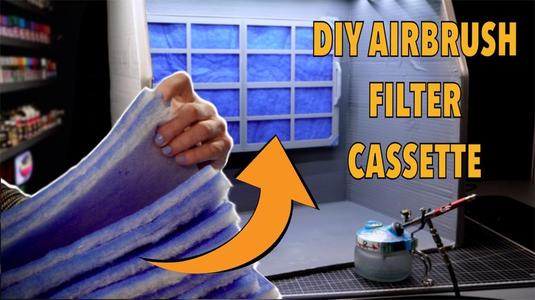 Customizable Airbrush Filter Cassette