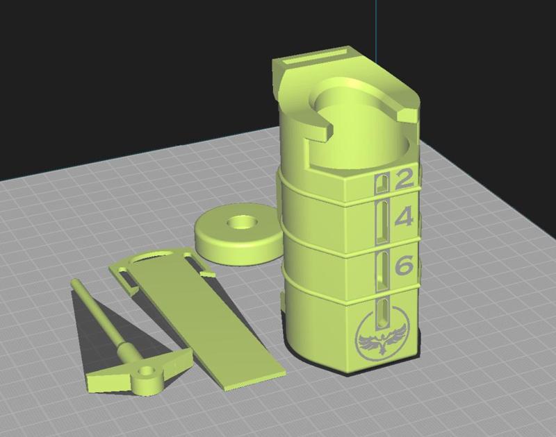 H8R Belt magazine dispenser
