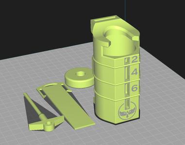 H8R Belt magazine dispenser