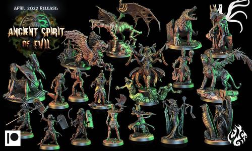 April  22 Release:  Ancient Spirit of Evil  Bundle