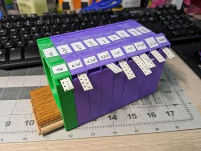 SMD Component Magazines on_the_floor