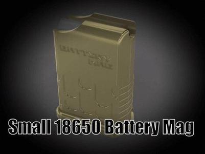 Small 18650 Battery Mag