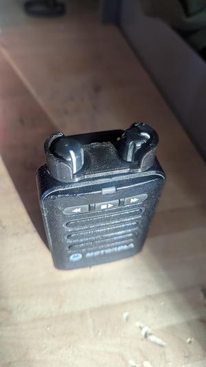 Motorola minitor VI (6) pager knob shield