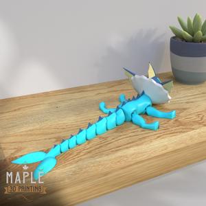 Articulating Vaporeon - Pokemon