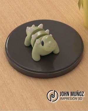 Stegosaurus Articulated Keychain and Figure