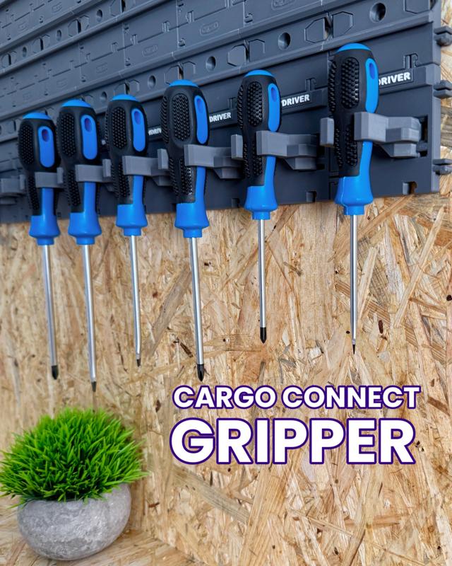 Cargo Connect: Gripper - Modular Wall Holder