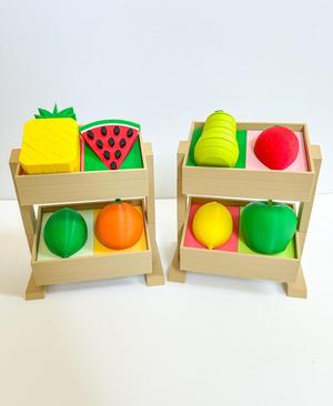 Mini Fruit Stand with Inserts for Fruit Fidgets