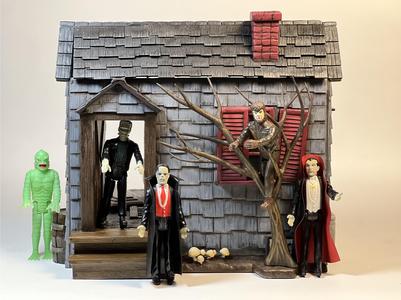 Remco Mini Monsters Action Figure Playset
