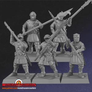 Breton Men-at-arms w/ Polearms & Medium Armor